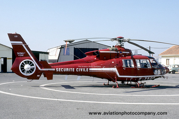 Securite Civile Aerospatiale SA.365 F-ZBED/6040 (1986)