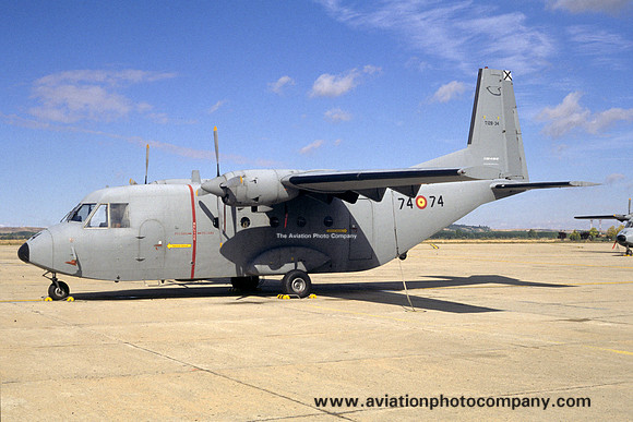 Spanish Air Force Ala 74 CASA C.212-100 T.12B-34/74-74 (2001)