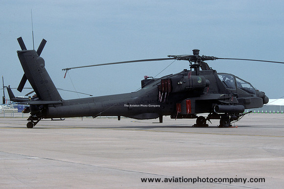Dutch Air Force 301 Squadron McDonnell Douglas AH-64D Apache Q-19 at RIAT Fairford (2003)