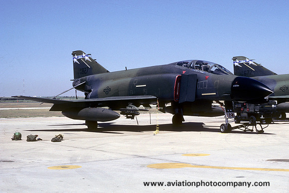 USAF California ANG 196 TFS McDonnell F-4C Phantom 64-0287 (1985)
