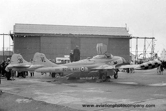 Royal Navy ADS De Havilland Sea Venom FAW.21 XG616/VL736