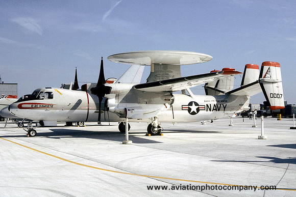 US Navy NATC Grumman E-2C Hawkeye 160007 (1981)