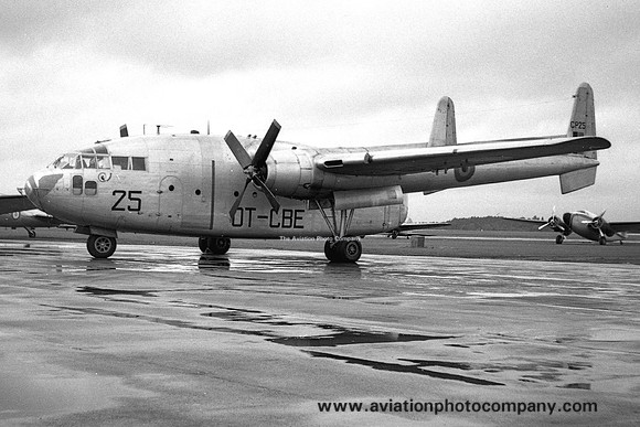 Belgian Air Force Fairchild C-119G CP25/OT-CBE (1956)