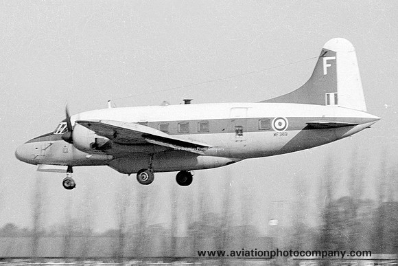 RAF ex 6 FTS Vickers Varsity T.1 WF369/F (1976)