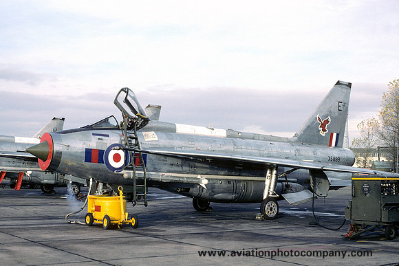 RAF 23 Squadron English Electric Lightning F.6 XS899/E (1975)