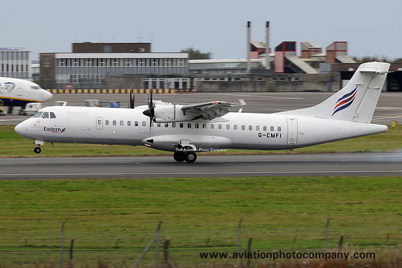 Eastern Airways ATR-72-600 G-CMFI at Prestwick (2024)