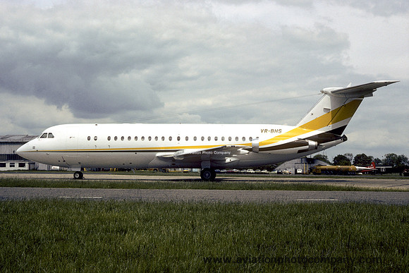 Air Hanson BAC-111 VR-BHS (1984)