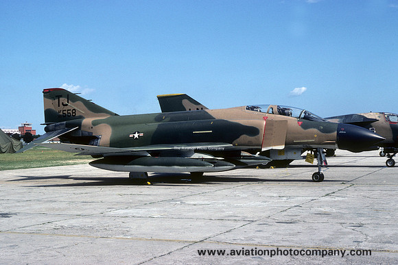 USAF 401 TFW 614 TFS McDonnell F-4D Phantom 66-7558/TJ (1981)