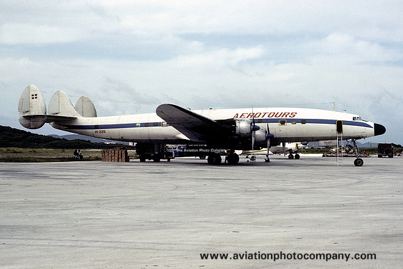 Aerotours Lockheed L-1049 Super Constellation HI-228 (1979)