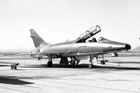 USAF Arizona ANG 152 TFTS North American F-100F Super Sabre 56-3825 (1976)