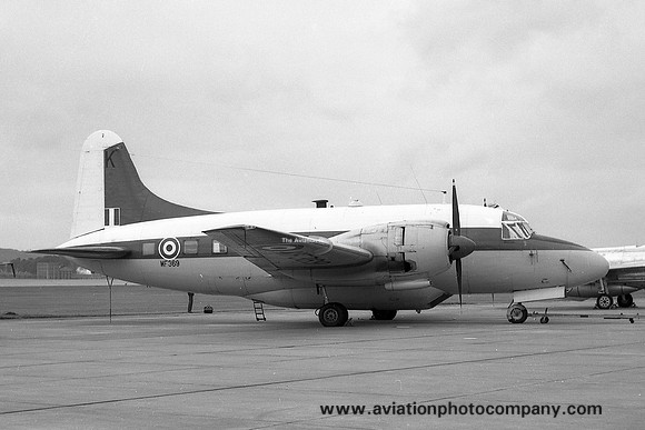 RAF A&AEOS Vickers Varsity T.1 WF369/K (1973)