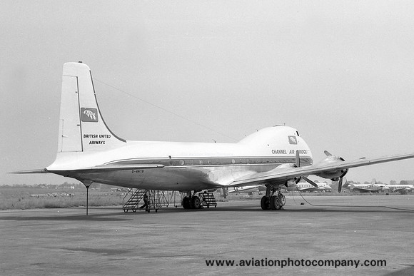 British United Airways Channel Air Bridge Aviation Traders Carvair G-ANYB