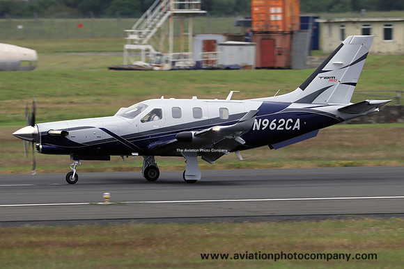 SOCATA TBM-960 N962CA at Prestwick (2024)