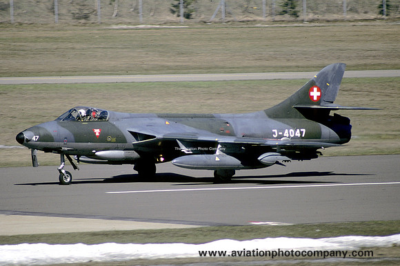 Swiss Air Force Hawker Hunter F.58A J-4047 (1985)