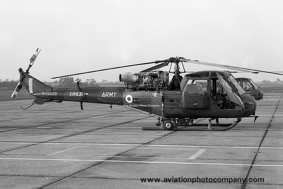 Army Air Corps 6 Flight Westland Scout AH.1 XR631