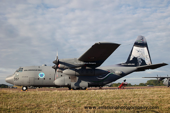 Jordanian Air Force Lockheed C-130H Hercules 357 at RIAT Fairford (2024)