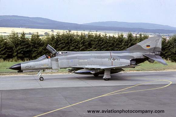 German Air Force JBG35 McDonnell F-4F Phantom 38+62 (1986)