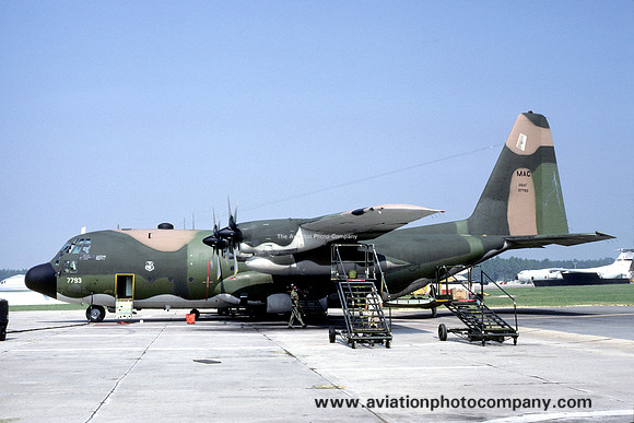 USAF Lockheed C-130E Hercules 63-7793 (1980)