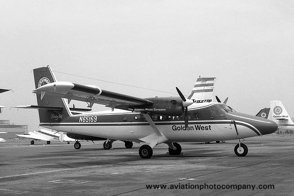 Golden West Airlines DHC-6-200 Twin Otter N65169 (1969)
