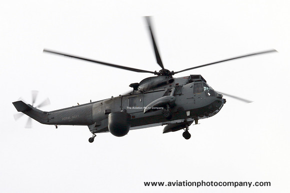 Royal Navy 849 Squadron Westland Sea King ASaC.7 ZE422 at Prestwick (2015)