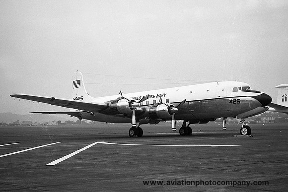 US Navy Washington Douglas C-118B Liftmaster 128425 (1975)