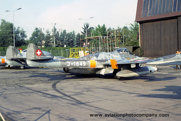 Swiss Air Force De Havilland Venom FB.54 J-1649 (1981)