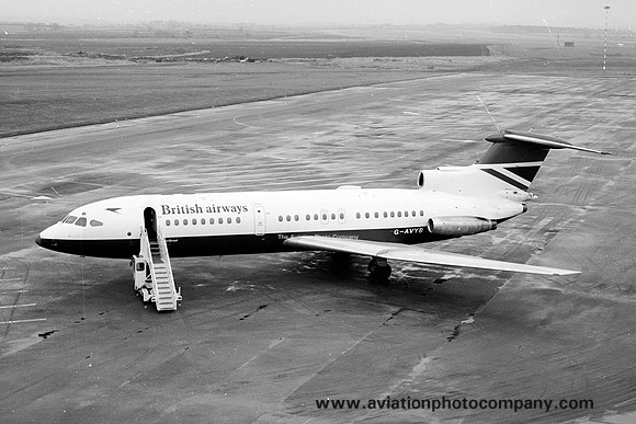 British Airways De Havilland Trident G-AVYB (1975)