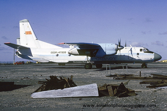 Aeroflot Antonov An-26 CCCP-47333 on delivery to the Cuban Air Force (1979)