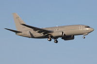 US Marines VMR-1 Boeing C-40A 170041 at Prestwick (2024)