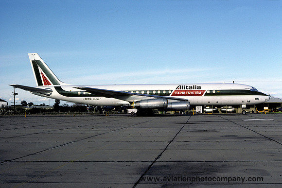 Alitalia Cargo System Douglas DC-8-62F I-DIWQ (1982)