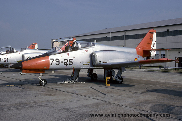 Spanish Air Force Ala 79 CASA 101EB E.25-25/79-25 (1989)
