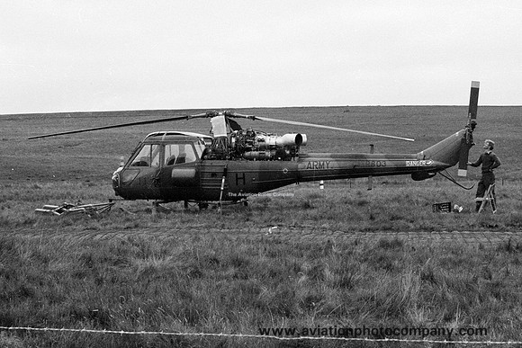 Army Air Corps 663 Squadron Westland Scout AH.1 XR603/H (1972)