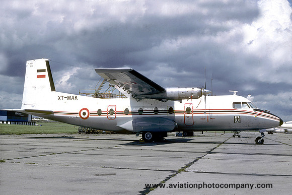 Upper Volta Air Force Nord 262 XT-MAK (1981)