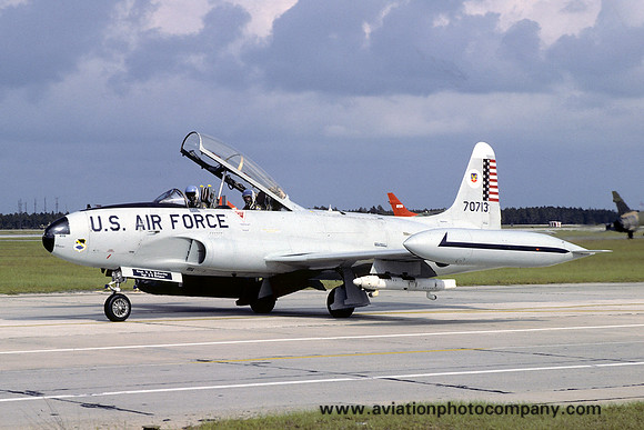 USAF ADWC Lockheed T-33A 57-0713 (1982)
