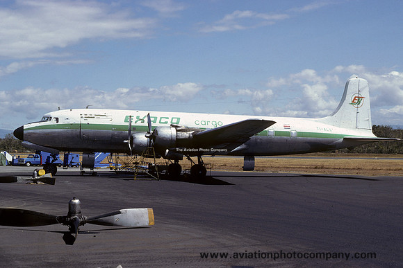 Exaco Cargo Douglas DC-6A/B TI-ALS (1979)