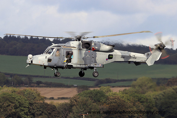 Army Air Corps Agusta Westland Wildcat AH.1 ZZ408 at Prestwick (2024)