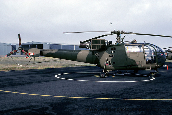 South African Air Force Sud Alouette III 75