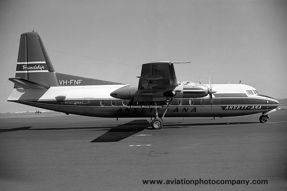 Ansett ANA Fokker F-27-200 Friendship VH-FNF