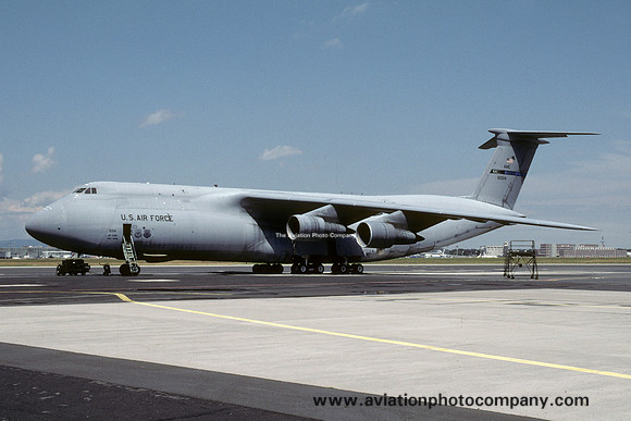 USAF 60/349 AMW Lockheed C-5B Galaxy 86-0014 at Rhein Main (1999)