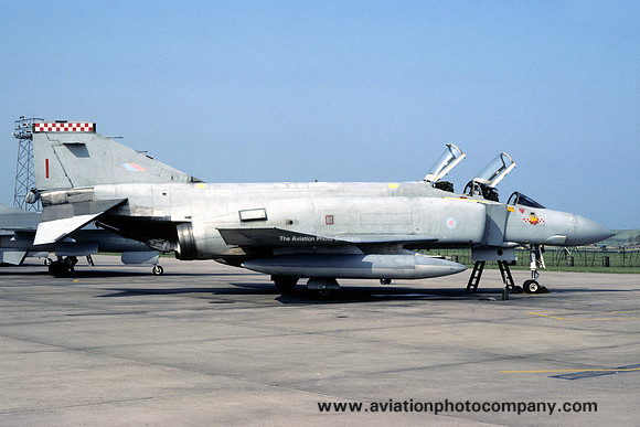 RAF 56 Squadron McDonnell F-4M Phantom FGR.2 XV428/I at RAF Lossiemouth (1984)