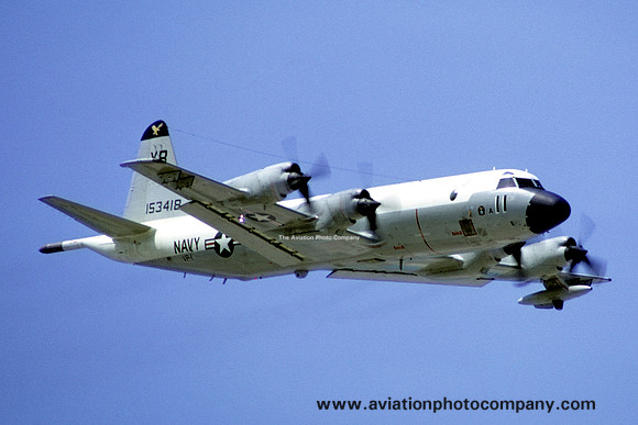 US Navy VP-1 Lockheed P-3B Orion 1534418/YB-11 (1974)