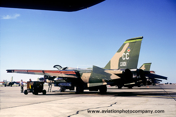USAF 27 TFW 481 TFTS General Dynamics F-111D Aardvark 68-0101/CC (1979)