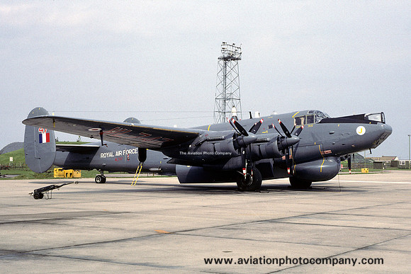 RAF 8 Squadron Avro Shackleton AEW.2 WL747 at RAF Lossiemouth (1988)