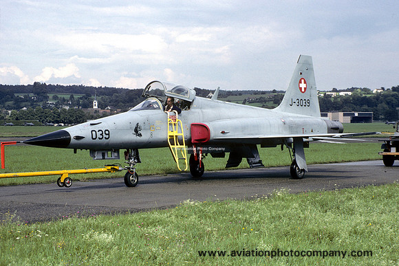 Swiss Air Force Northrop F-5E Tiger J-3039 (1986)