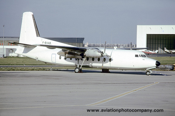 UTA - Union de Transports Aeriens Fairchild F-27A F-BXAB (1974)