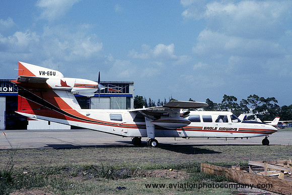 Eagle Airways Britten-Norman BN-2A Mk.III-2 Trislander VH-EGU (1980)