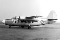 Royal Navy 750 Squadron Hunting Sea Prince T.1 WP314/619
