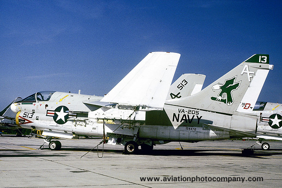 US Navy VA-205 LTV A-7B Corsair 154572/AF-513 (1979)