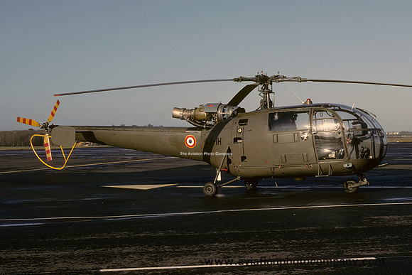 French Air Force EH67 Sud Alouette III 2076/67-IH (1989)