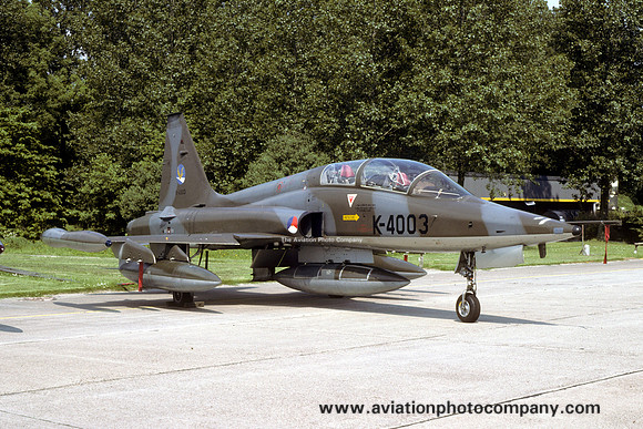 Dutch Air Force 313 Squadron Canadair NF-5B Freedom Fighter K-4003 (1979)